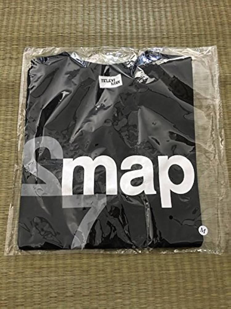 Amazon.co.jp: SMAP 27時間 TVノンストップライブ 限定Tシャツ 黒色 M