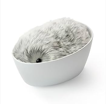 美品】 Moflin モフリン AIペットロボット シルバー まるでモルモット