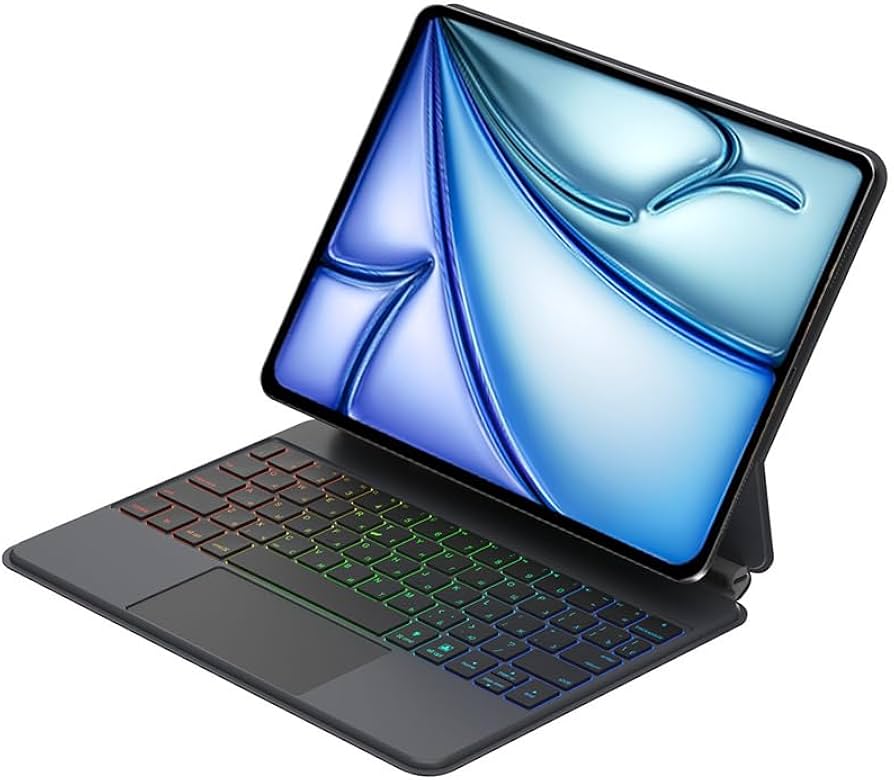 Amazon.com: QYiiD iPad Air 11-inch (M2) 2024 Case with Keyboard