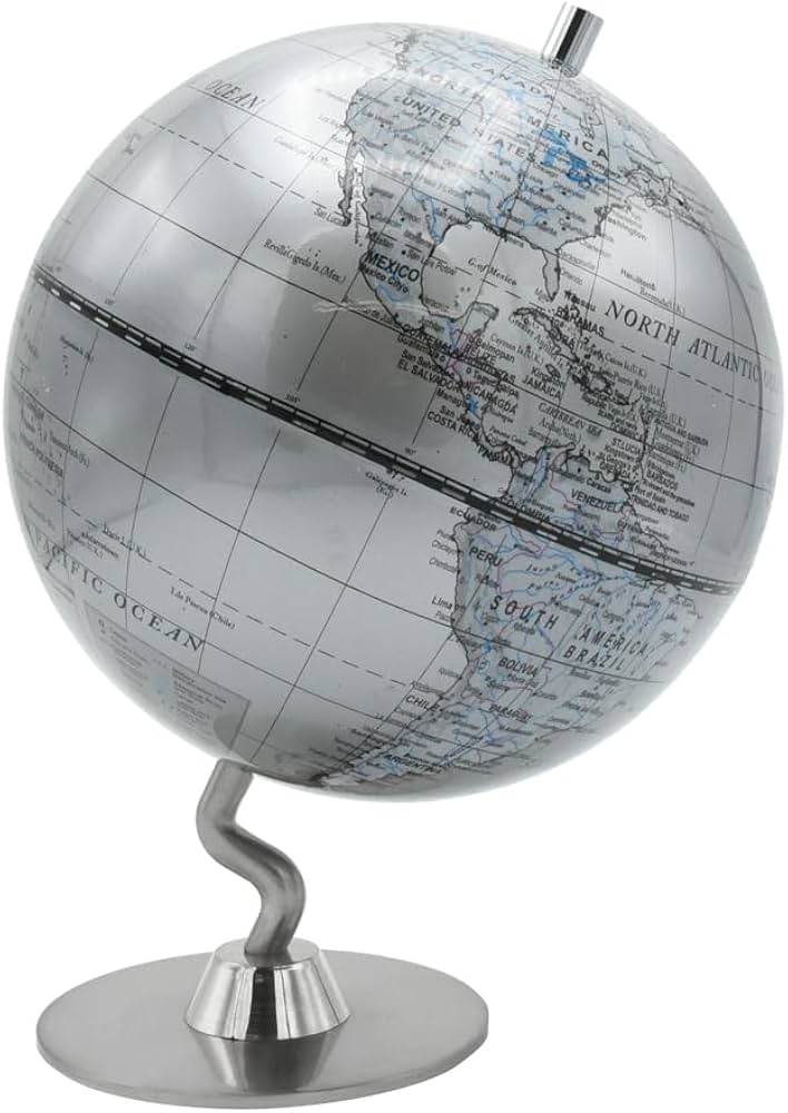 Amazon.co.jp: hackgear インテリア地球儀 アンティーク調 世界地図