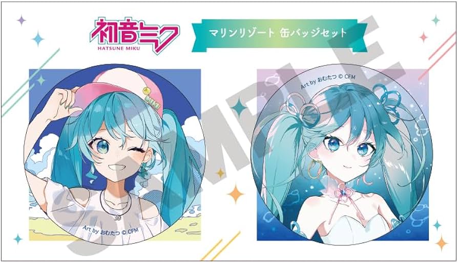 初音ミク グッズまとめ売り 缶バッジ ポストカード 初音ミク グッズ