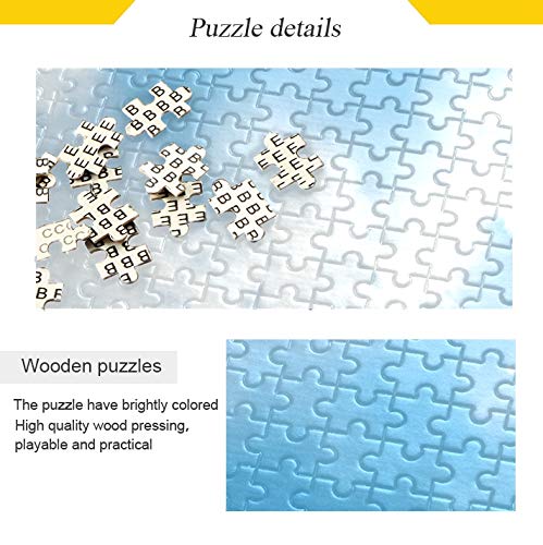 1000ピース ジグソーパズル 気球 空 青空 カラフル インテリア 未使用