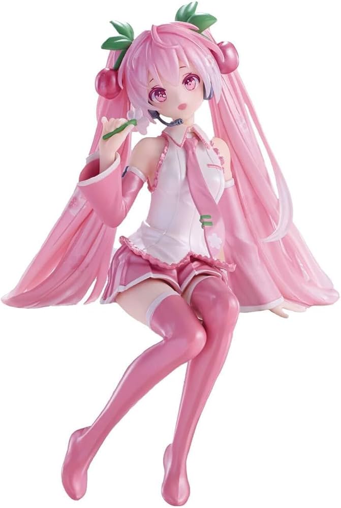 Amazon.com: FuRyu - Hatsune Miku - Noodle Stopper Figure - Sakura