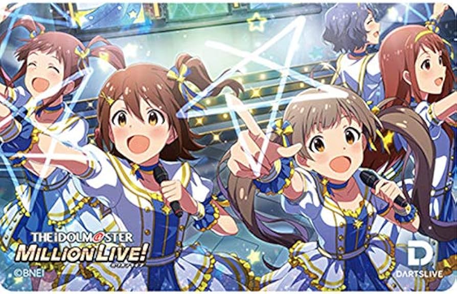 アイドルマスター ミリオンライブ ダーツライブ カード 未開封 絶版