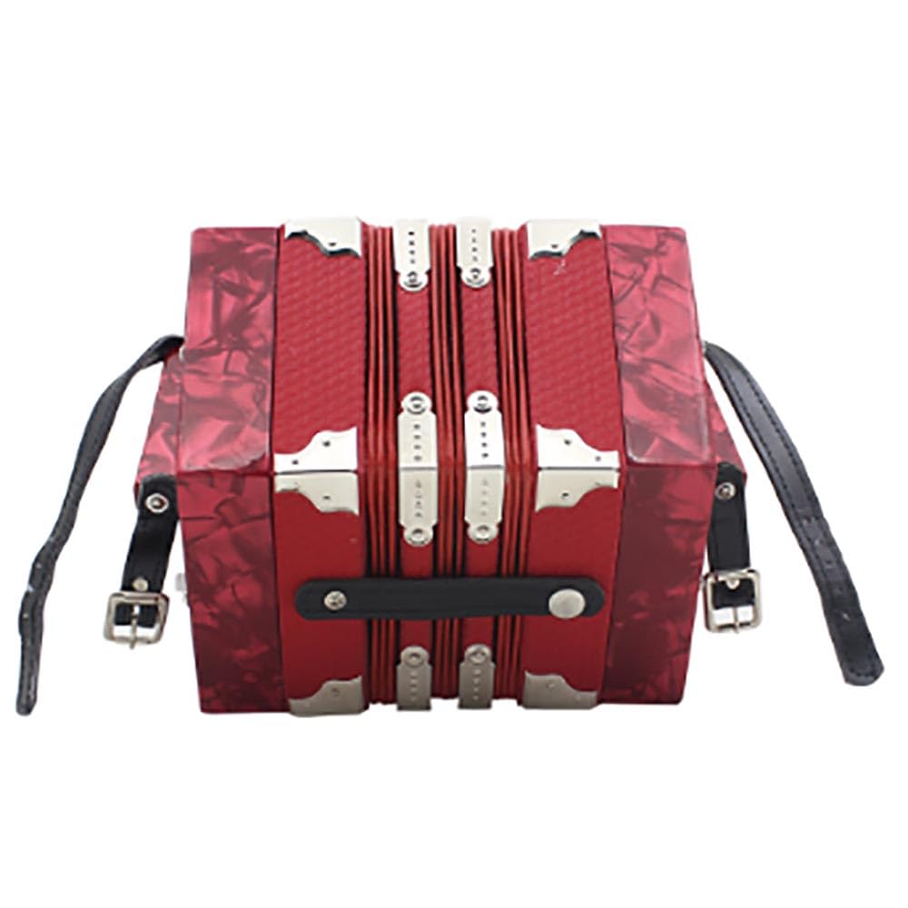 Amazon.co.jp: 六角形アコーディオン 20キー 40トーン ストラップと