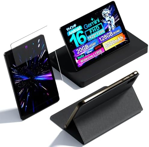 FHD Android16 タブレット 10インチ 20GB+128GB Headwolf android16