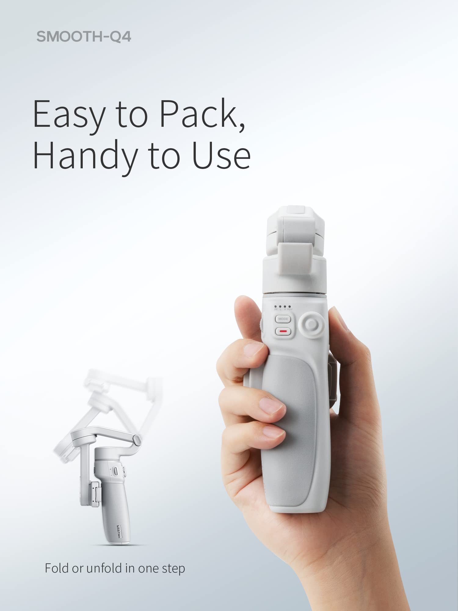 SMOOTH-Q4 スタビライザー グレー Smooth Q4 | Phone Gimbal | ZHIYUN