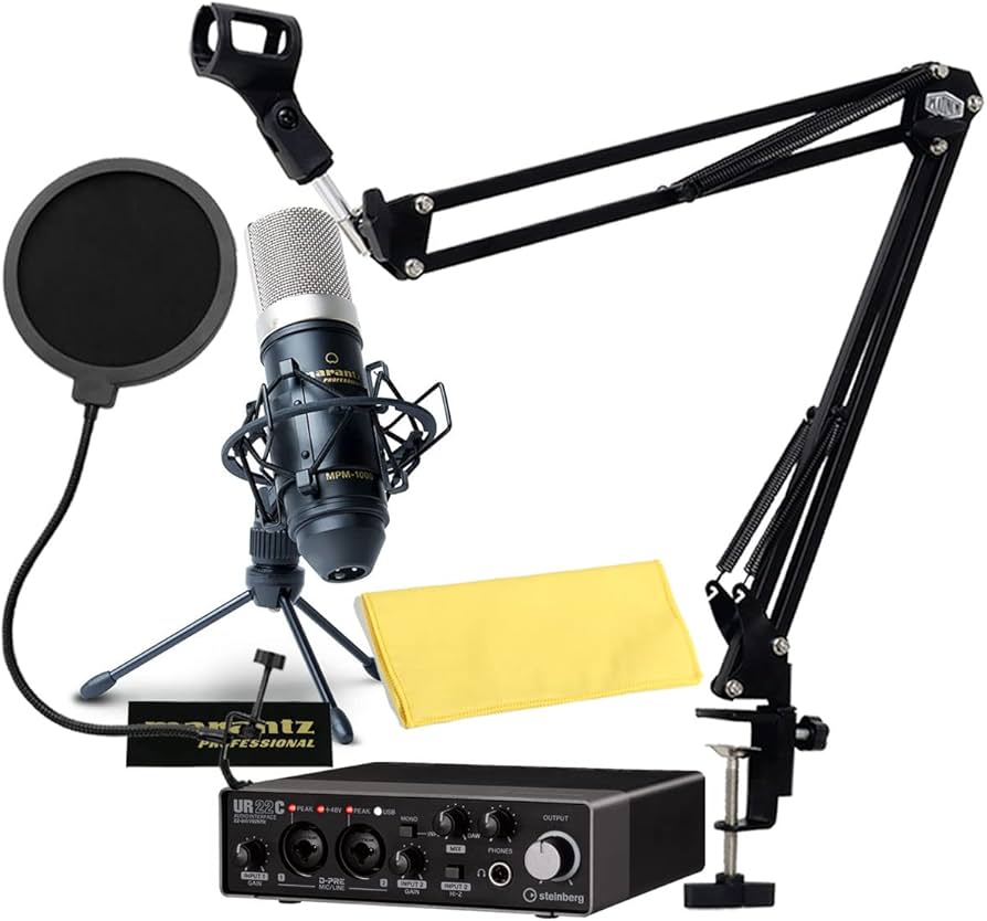 Amazon.co.jp: STEINBERG / UR22C USB3.0 コンデンサーマイクセット