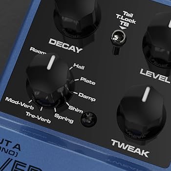 Amazon.com: NUX Verb Core Deluxe Reverb Pedal, 8 Reverb Types in a