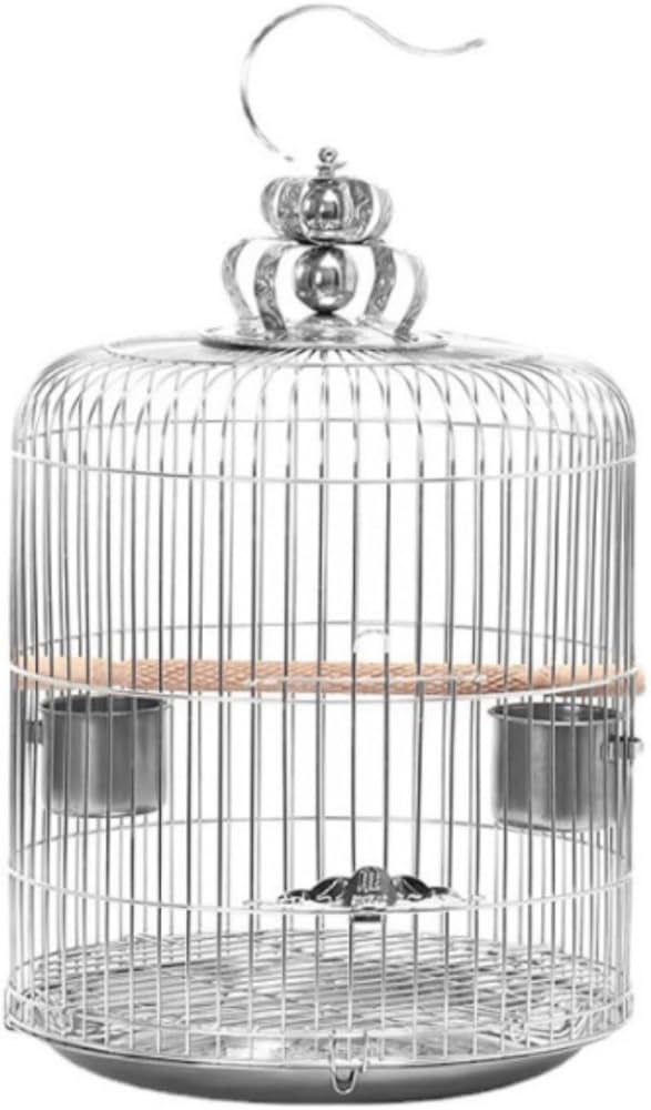 Amazon | 鳥かご 鳥 ケージ 鳥籠 鳥かご 丸型 金属製 鳥かご