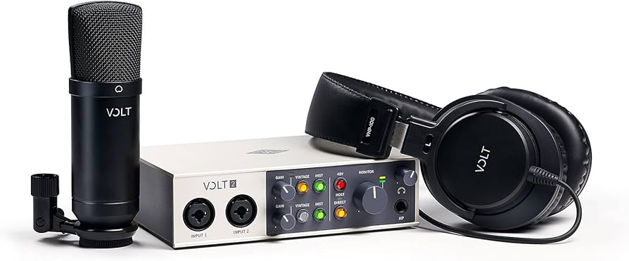 Amazon.co.jp: Universal Audio VOLT 2 Studio Pack USB 2.0