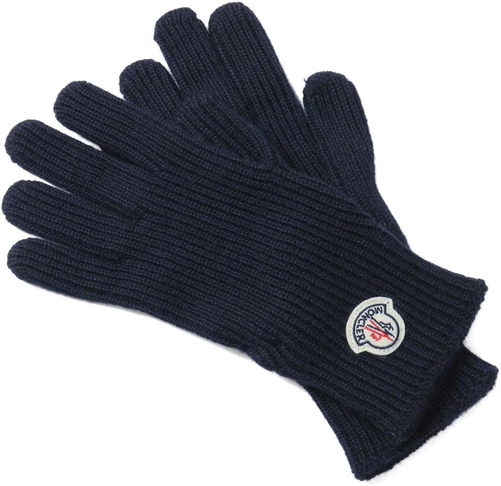 Amazon | [モンクレール] グローブ ダークブルー M 0051800 04957 742