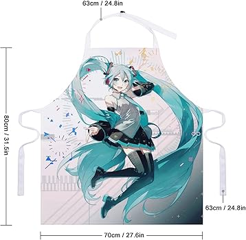 Amazon.co.jp: [LDU] 初音 ミク エプロン H型エプロン シンプル