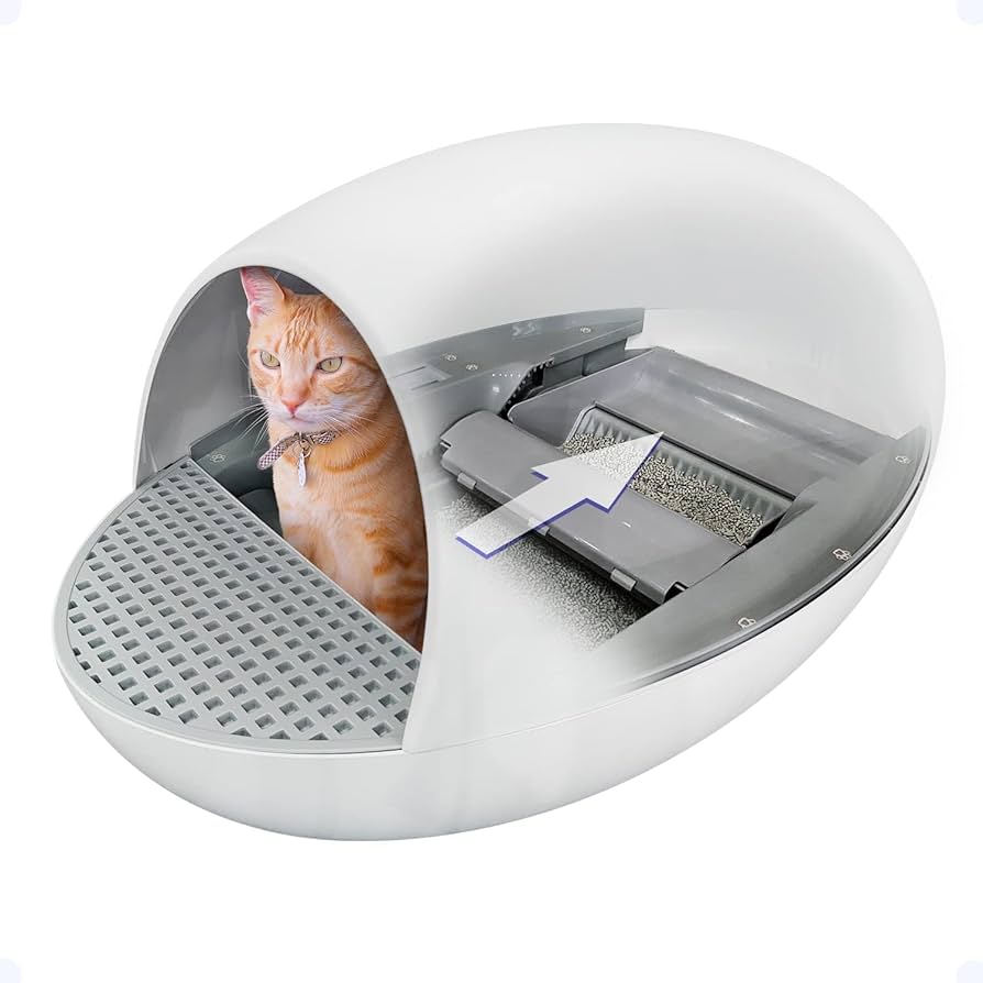 Amazon | 猫 自動トイレ whisker Litter-Robot 4 猫用 全自動トイレ