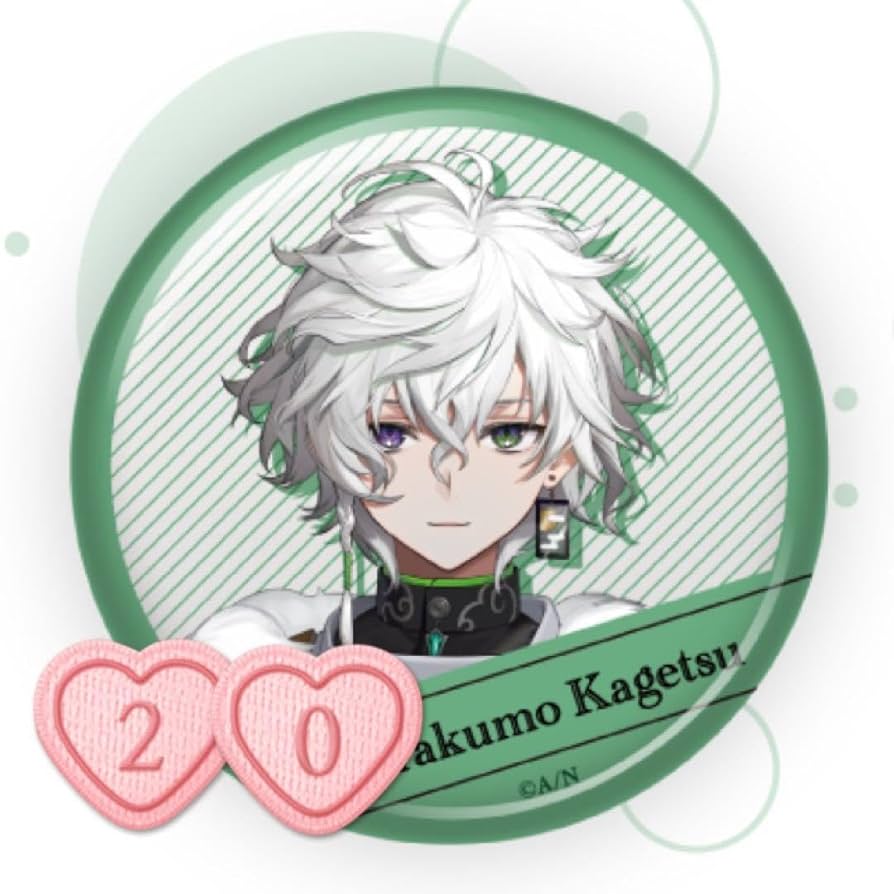 にじさんじ Dytica 2周年 ランダム缶バッジ 叢雲カゲツ① にじさん