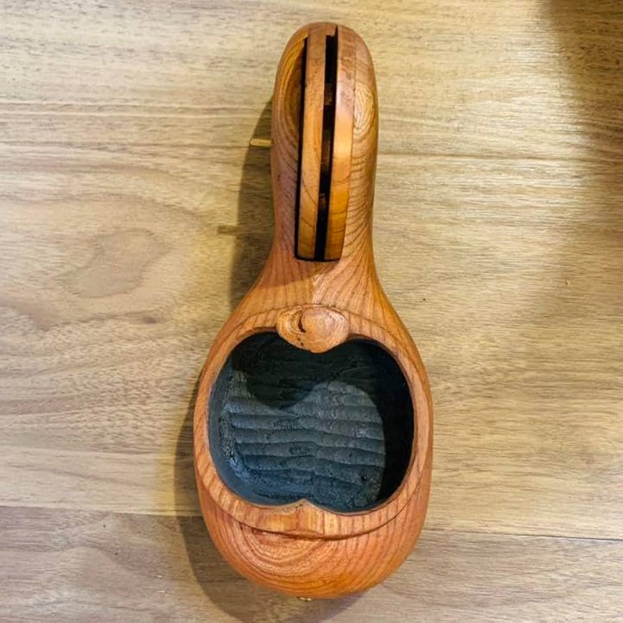 AKa6852大きな木製墨壺