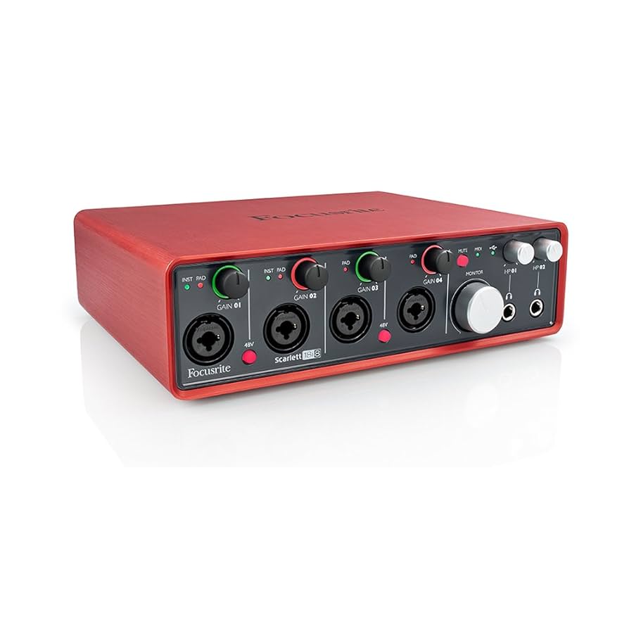 Recording Interface Focusrite Scarlett 6i6 1st Gen Audio Interface