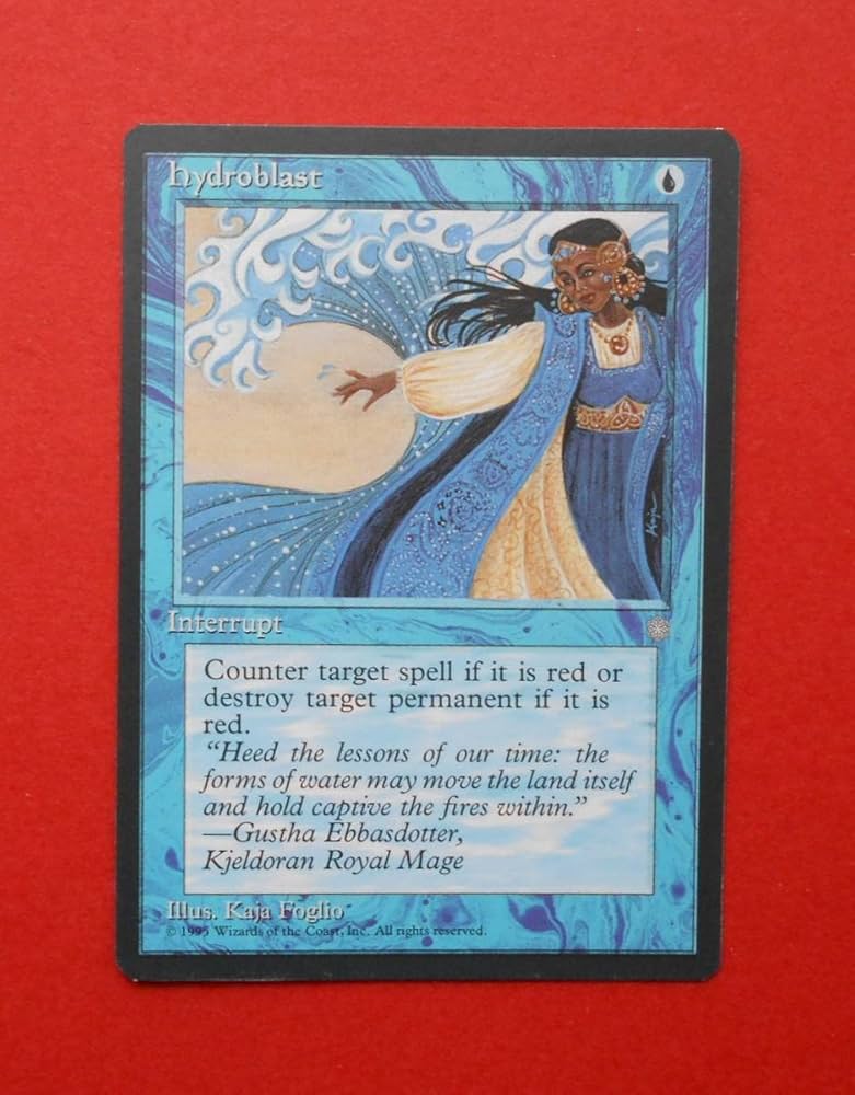 Amazon.co.jp: MTG アイスエイジ/Ice Age 水流破/Hydroblast ICE 青 C