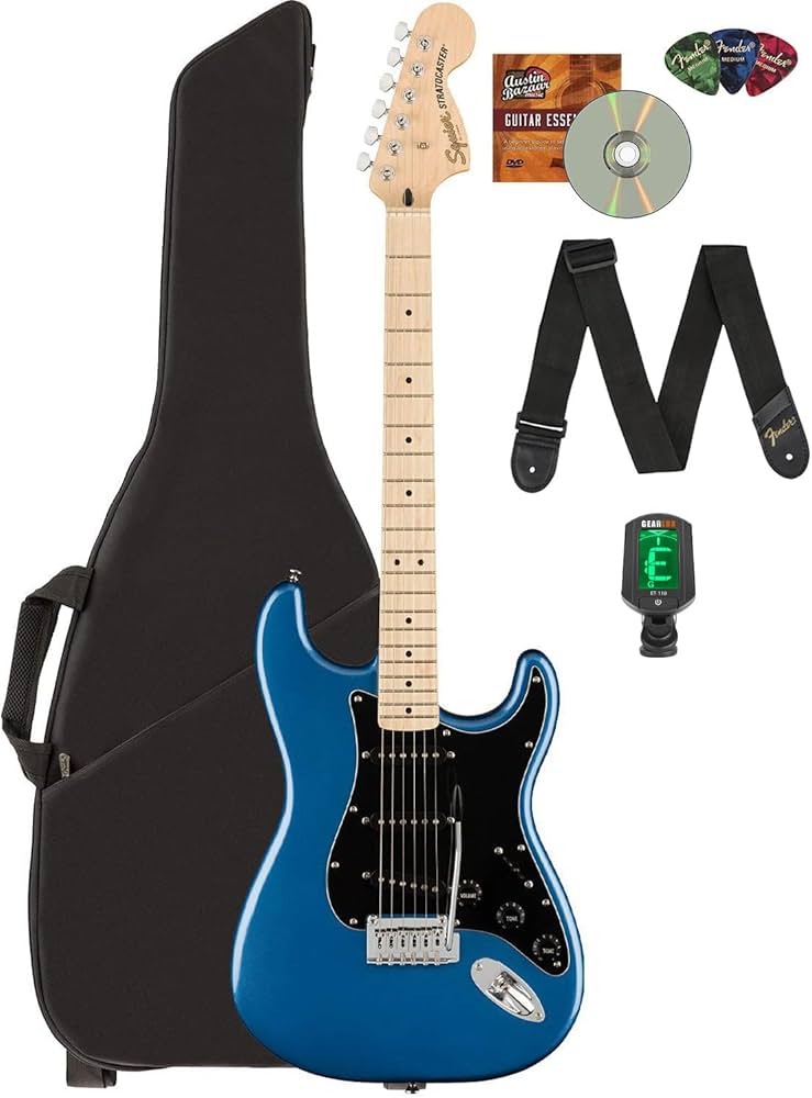 Amazon.com: Fender Squier Affinity Series Stratocaster - Lake