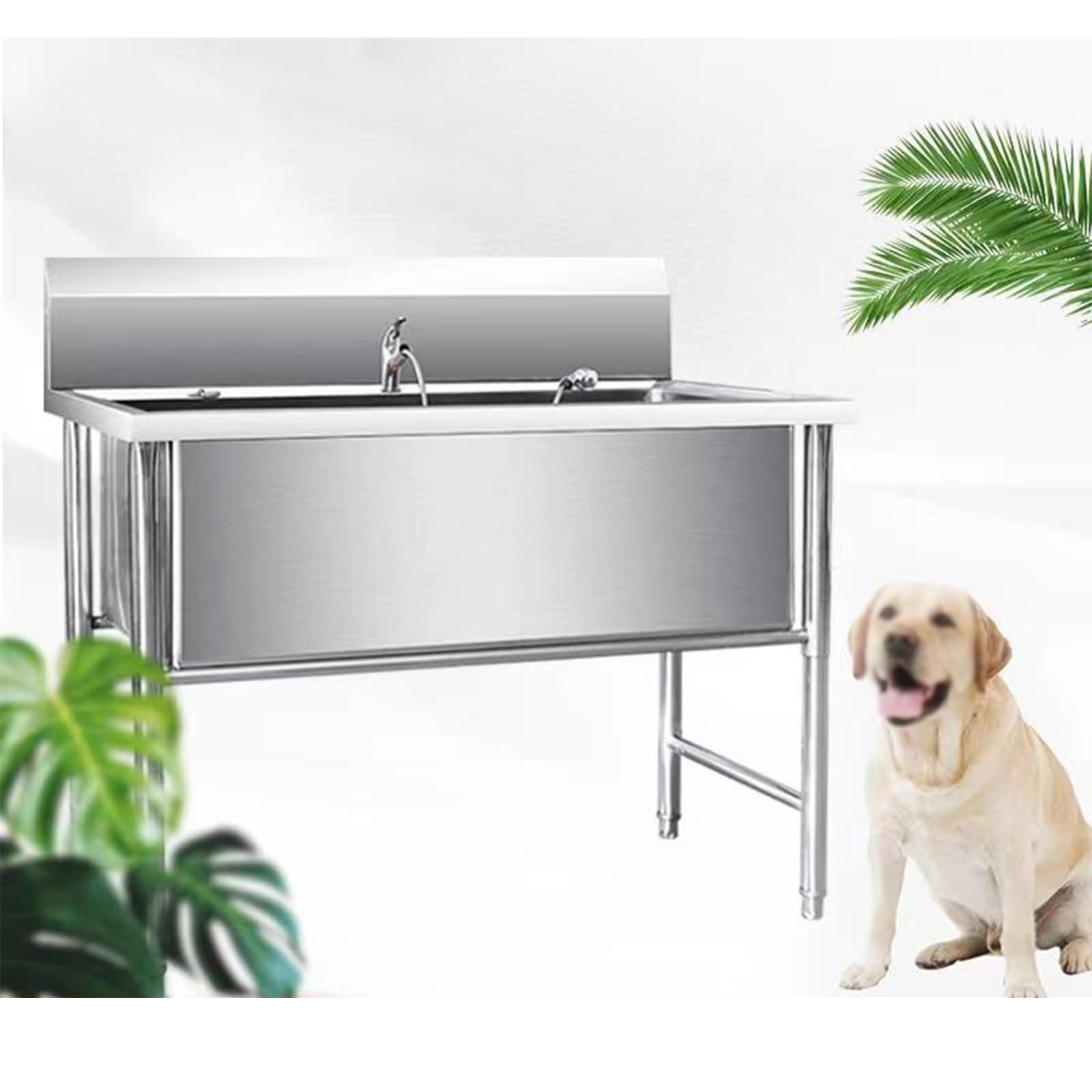 Amazon.co.jp: シンク 流し台47インチのプロフェッショナルステンレス