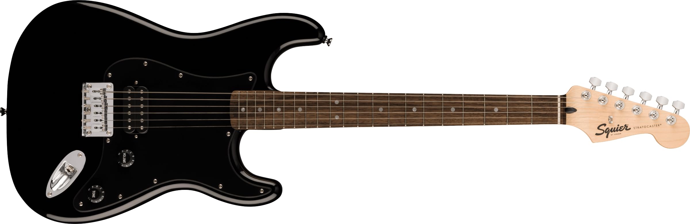 美品 Squier by Fender スクワイヤ バイ フェンダー ストラト ブラック