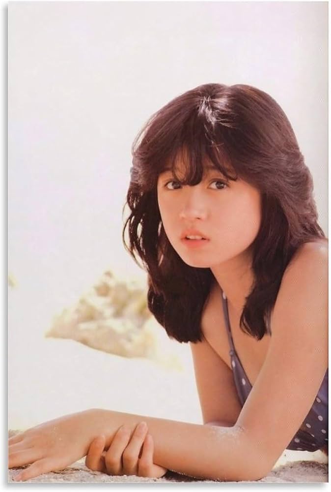 キ*朗様 中森明菜 Canon 宣伝ポスター キ*朗様 中森明菜 Canon 宣伝