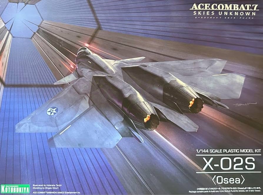 Amazon.co.jp: X02S (Osea) Ace Combat 7 1144 Plastic : Hobbies