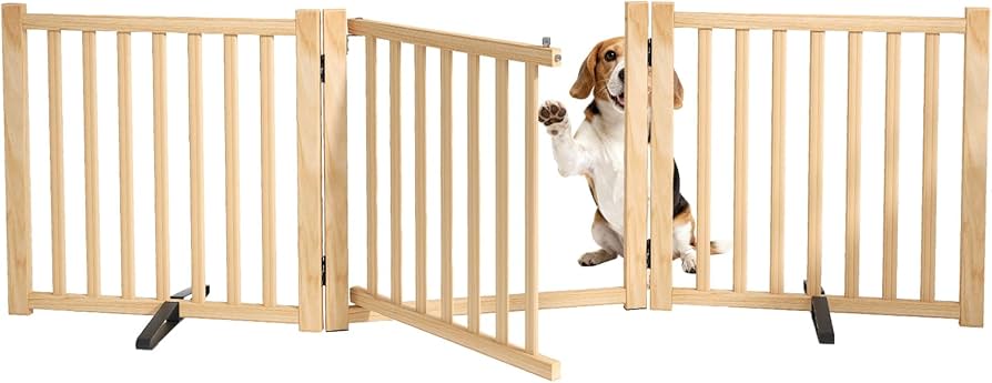 Amazon.co.jp: Oapety ペットゲート ドア付き 置くだけ 犬 ゲート