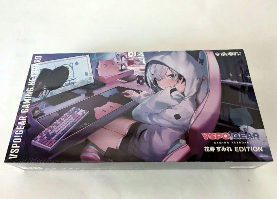 VSPO! GEAR ゲーミングキーボード 花芽すみれEdition 花芽すみれ