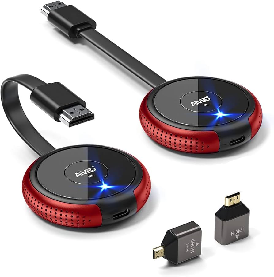 Amazon.com: AIMIBO Wireless HDMI Transmitter and Receiver Kit 4K