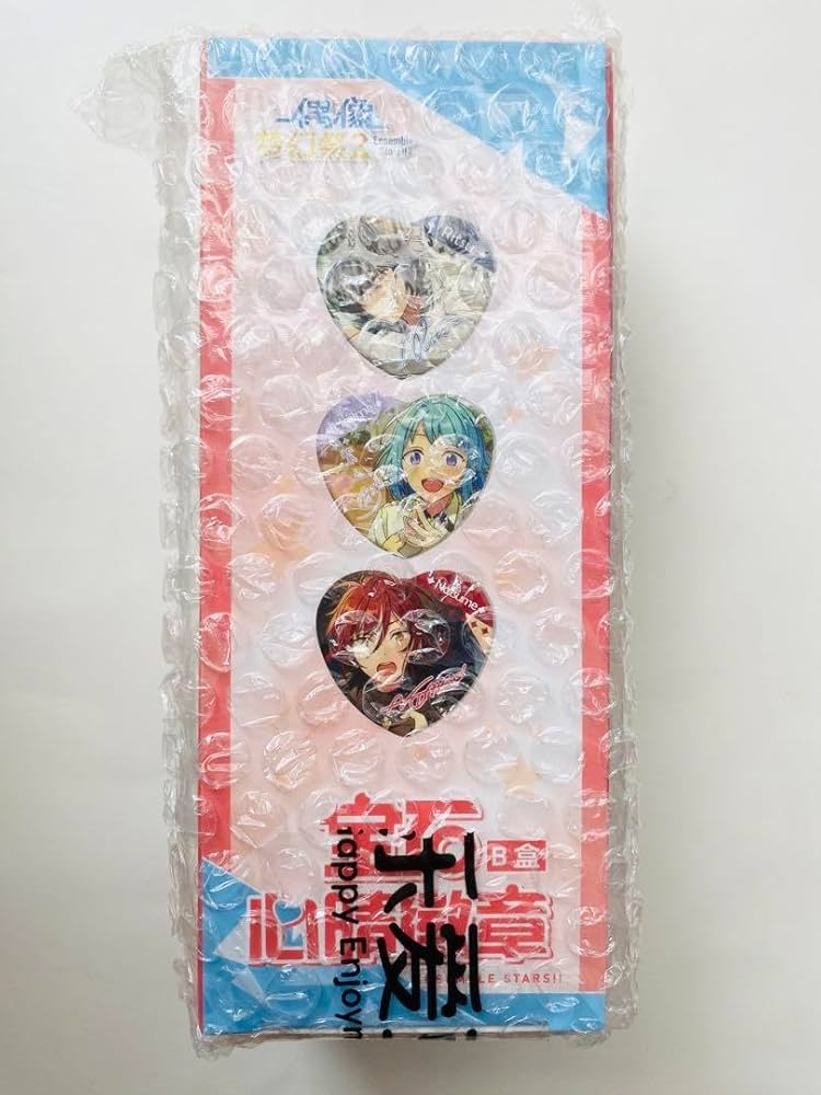 Amazon.co.jp: あんスタ 中国限定 宝石 心晴 ハート缶バッジ BOX B