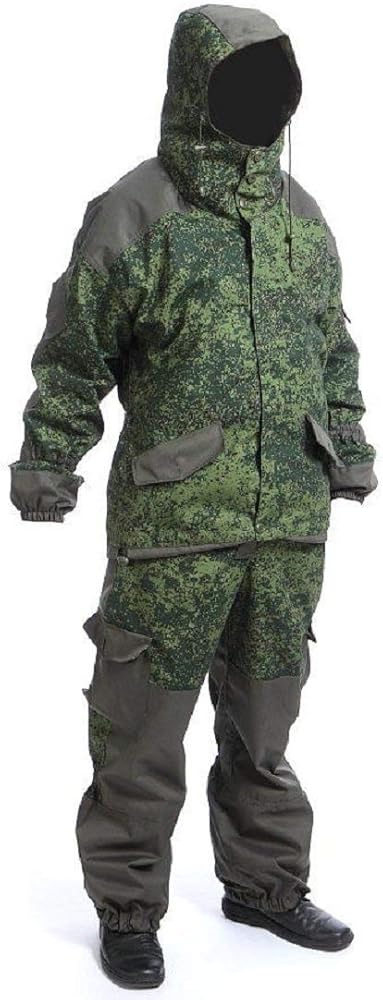 Amazon.co.jp: ロシア軍実物 山岳部隊 ゴルカ上下セット 迷彩服 戦闘服