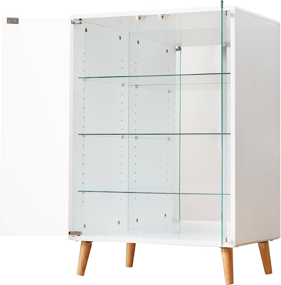 Amazon.co.jp: コレクションケース フィギュアケース 4段 高さ調節可能