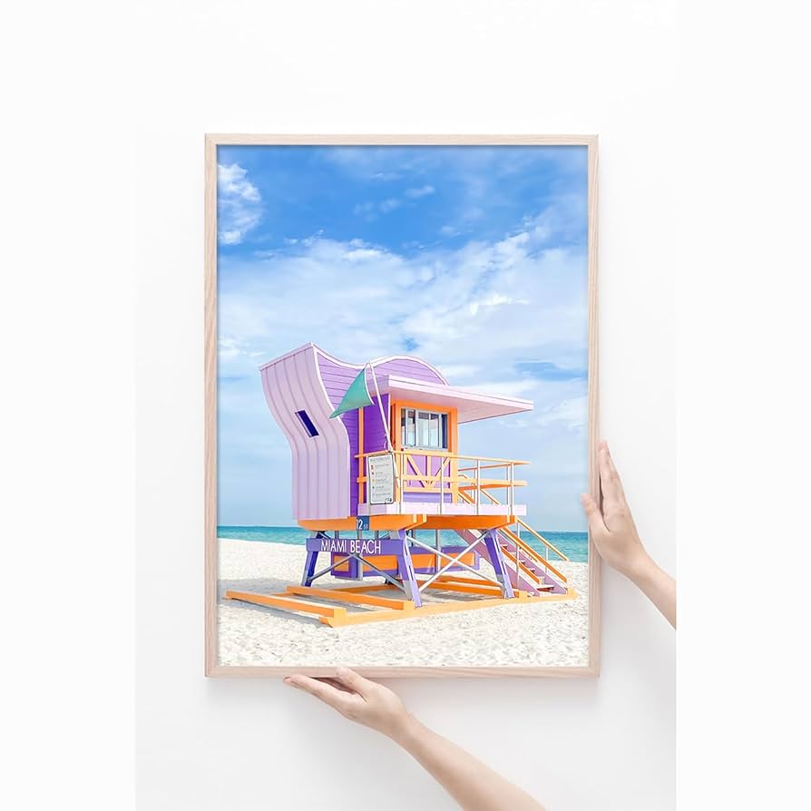 YELLOWKORNER 写真アート作品 マイアミビーチ 【公式通販】