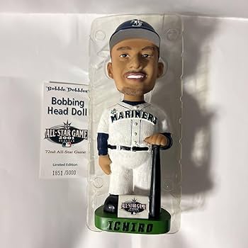 Amazon | 5000体のみイチロー ICHIRO ボブルヘッド マリナーズ 2001年