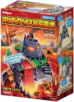 Amazon | カバヤ食品 ほねほねザウルス秘密基地 バナナ味 ガム/食玩