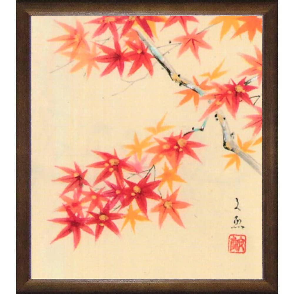 日本画紅葉 中サイズ… 日本画紅葉中サイズ…