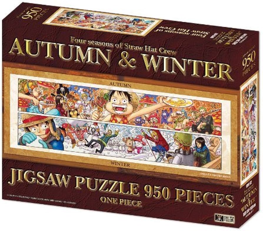 ONEPIECE展ジグソーパズル 春＆夏、秋＆冬 2種セット ONEPIECE展