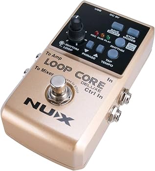 Amazon | NUX Loop Core Deluxe Guitar Looper 8 hours Loop Time,24