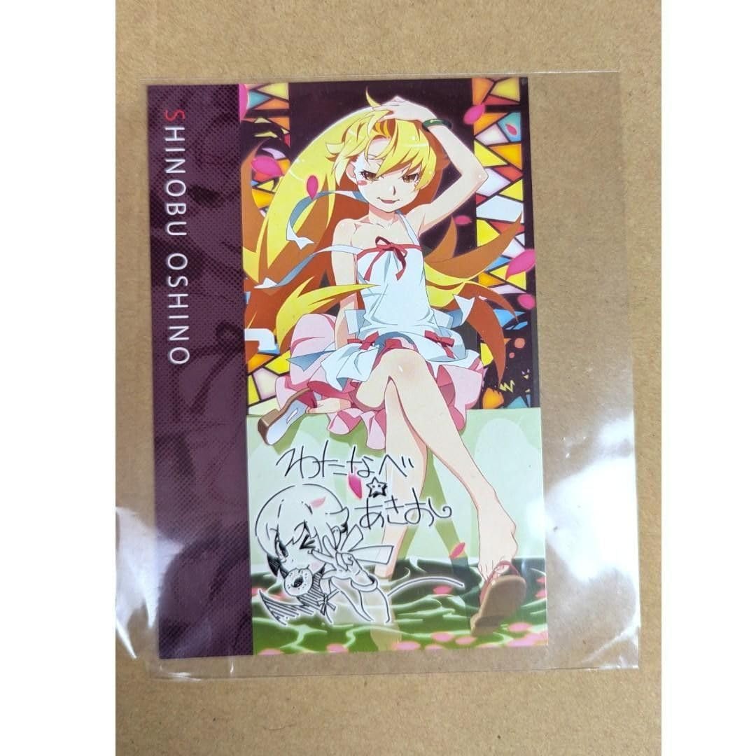 最安値 化物語 偽物語 描き下ろしミストグラフ 忍野忍 最安値 化物語