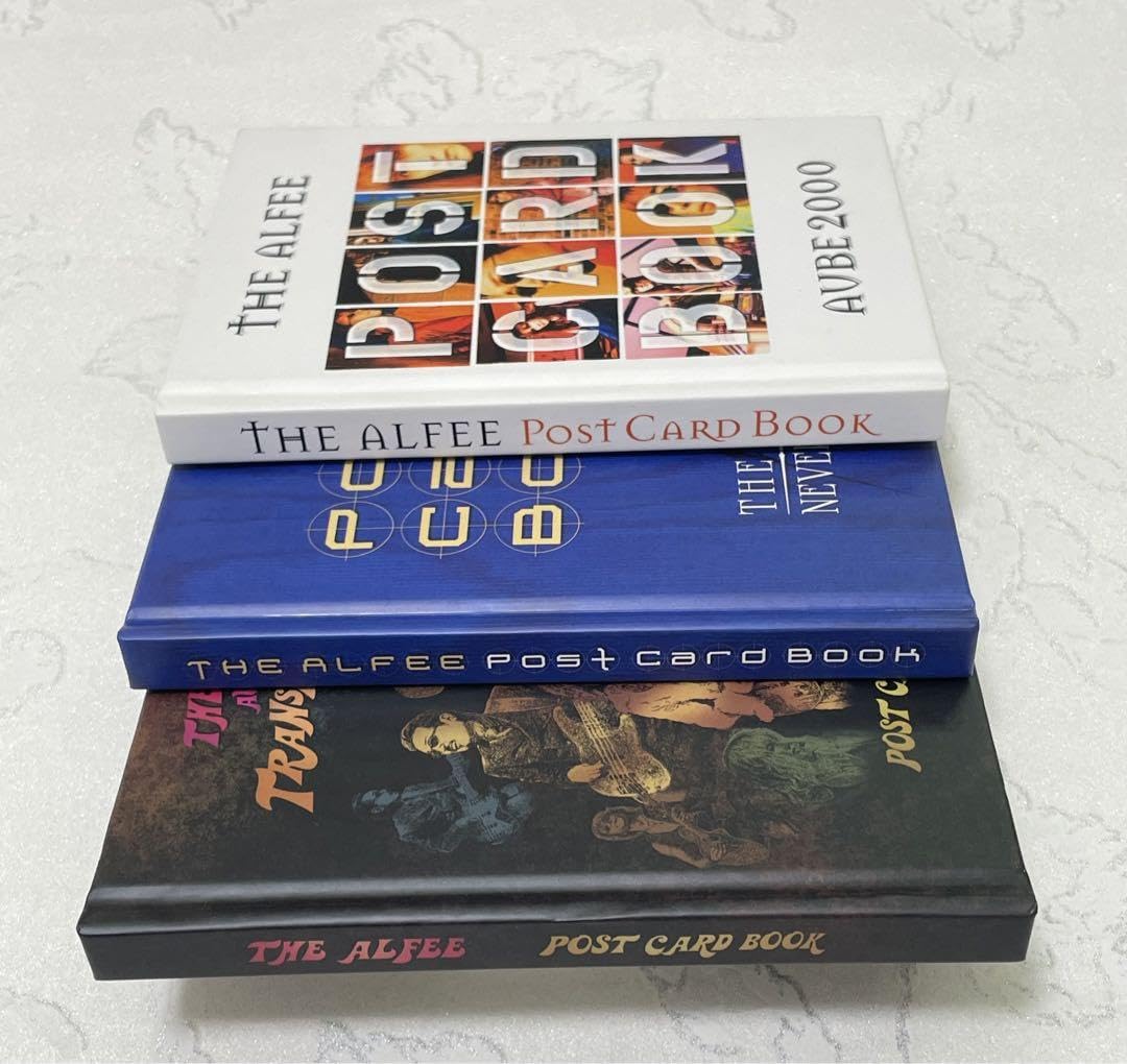 THE ALFEEポストカードブック7冊セット THE ALFEEポストカードブック7
