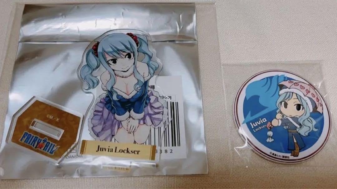 フェアリーテイル プリンセスカフェ ジュビア缶バッジ ジュビア