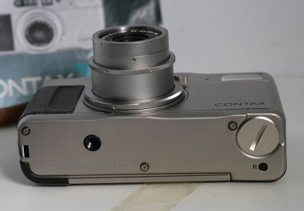 値下げ中⭐︎CONTAX T VS フィルムカメラ シルバー カメラケース付き