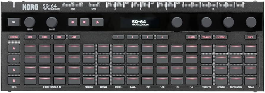 Amazon | KORG ポリフォニック ステップシーケンサー SQ-64 あらゆる