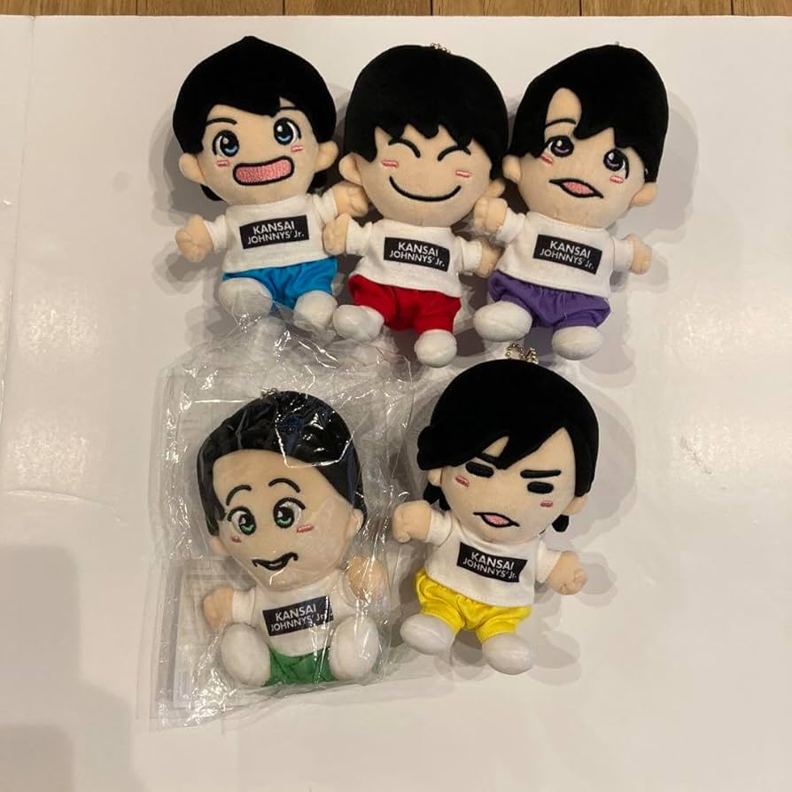 Amazon.co.jp: 限定 Lilかんさい りとかん ちびぬい ぬい 5点セット 7M