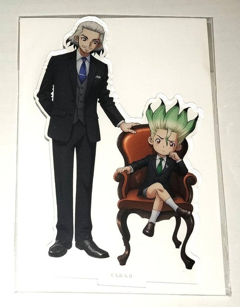 Dr.STONE 石神千空 石神百夜 バースデーカードセット C賞 2024 Dr.STONE