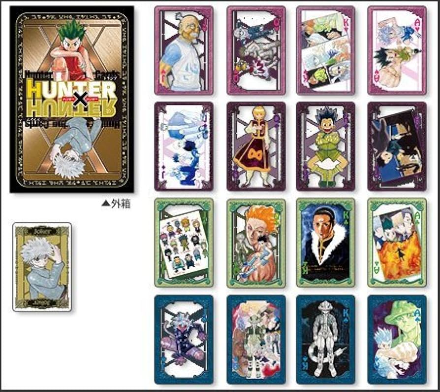 Amazon.co.jp: HUNTER×HUNTER トランプ : おもちゃ
