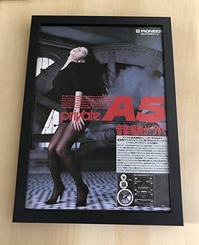 Amazon.co.jp: kj 額装品 中森明菜 パイオニア プライベート 広告 写真