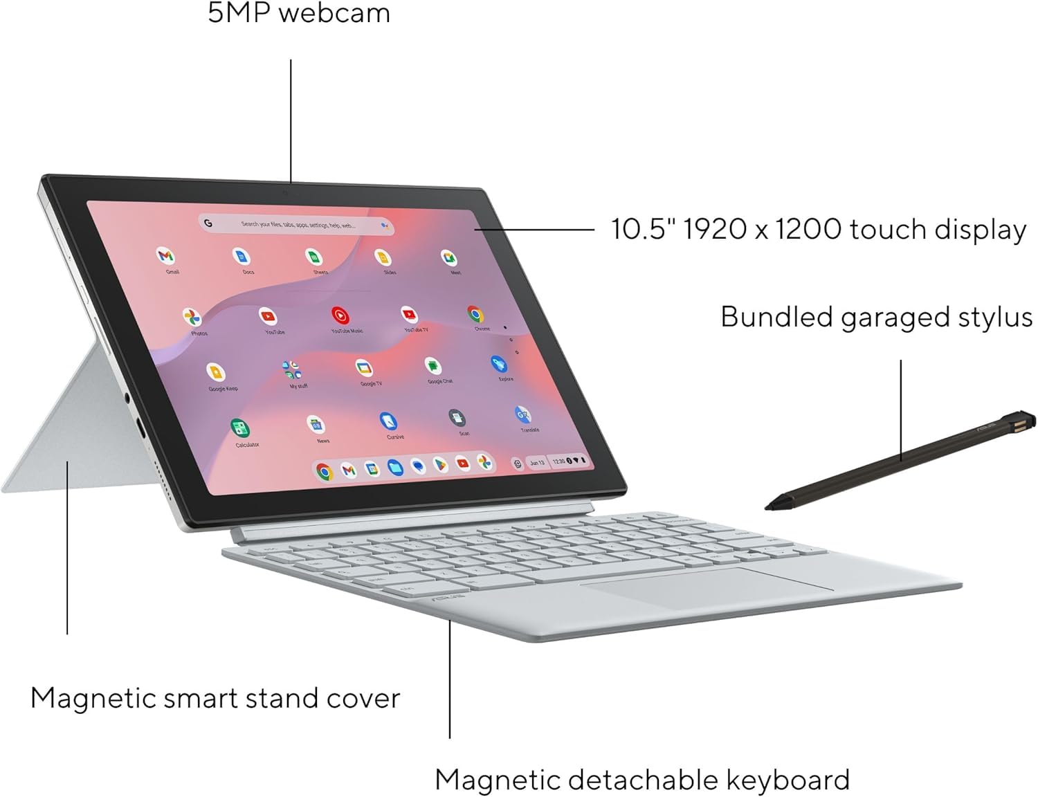 Amazon.com: ASUS Chromebook CM30 Detachable 10.5 Inch 2-in-1