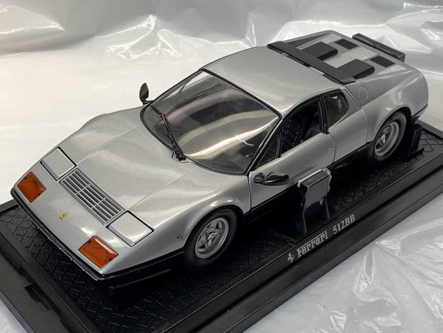 京商 KYOSHO 1/18スケール フェラーリ512 BB （シルバー） Amazon.co